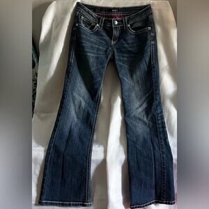 Ana‎ petite embellished boot cut jeans  size 27 (4P) #415